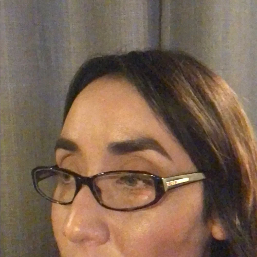 Prada Black Rectangular Optical Glasses